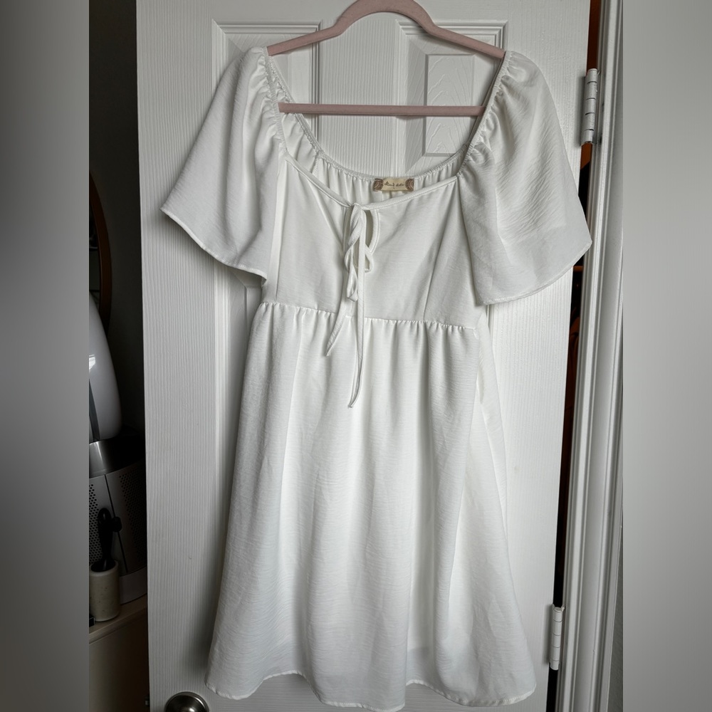 Altar’d State Mini White Dress Never Worn